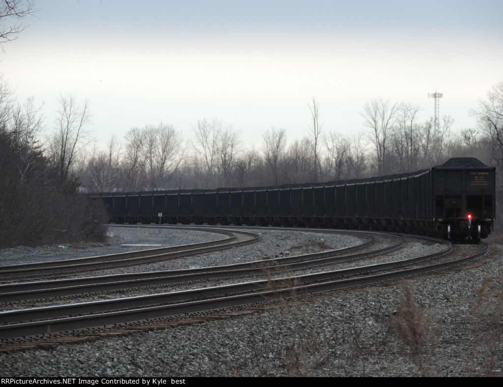 Loaded Coal around the bend 